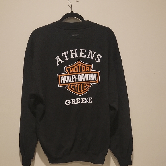 Harley-Davidson Classic Black Crewneck Sweater